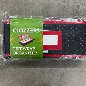 Clozzers Gift Wrap Organizer